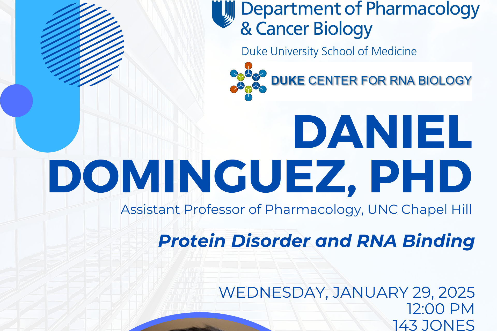 Daniel Dominguez, PhD 012925 flyer